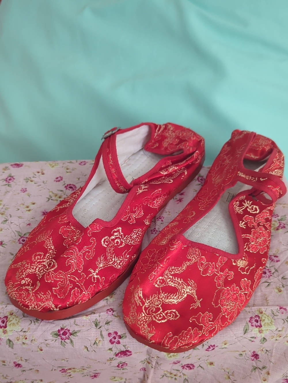 Asian Style Flat Shoes Size 10-11/New